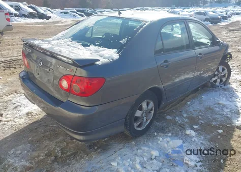 2007 Toyota Corolla S из США, поврежденный, VIN 2T1BR32E67C844164